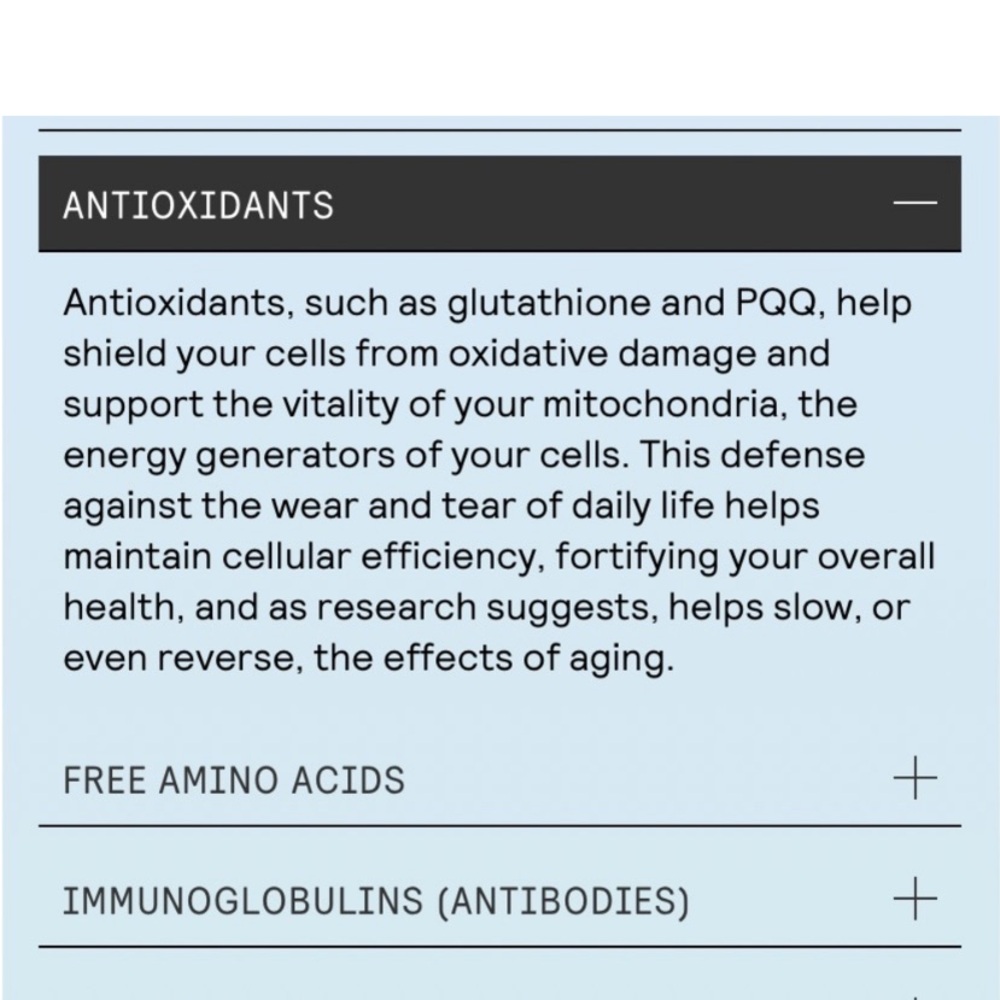 Pure and potent ARMRA Colostrum™ concentrate. Strengthen your skin, lung, & gut - Picture 6 of 15